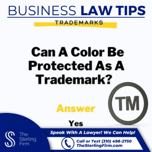 Trademark Law - Color as a Trademark (size reduced)